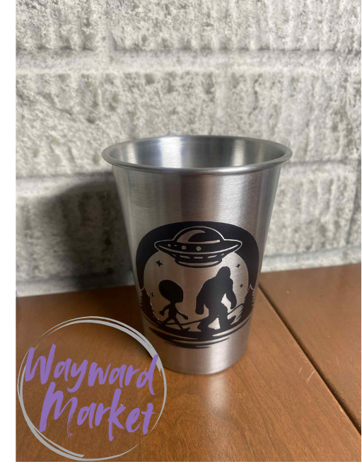 UFO Stainless Steel Cup Set