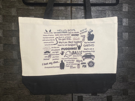 Quotes Tote Bag