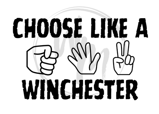 Choose like a Winchester Zipper Bag