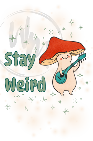 Stay Weird Small Tote