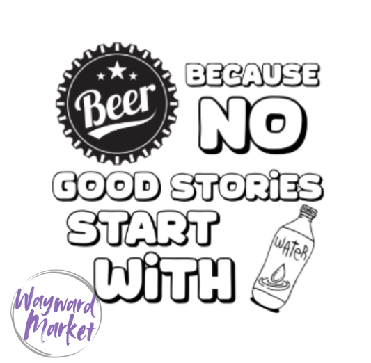 Beer Story Coaster