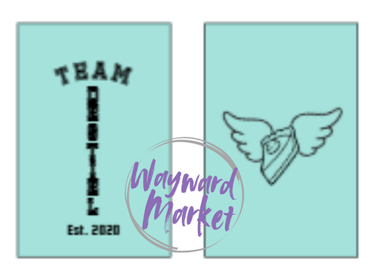 Team Destiel keychain