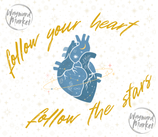 Follow Your Heart Water Bottle