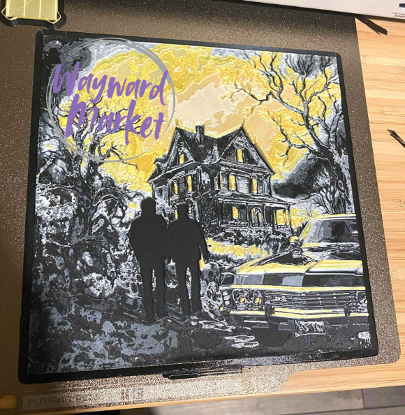 HueForge Framed Print